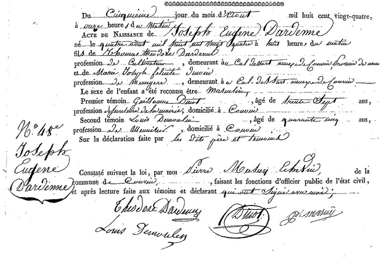DARDENNE Joseph Eugene