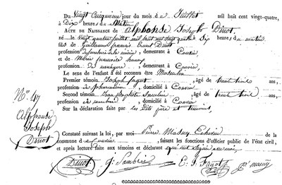 DINOT Alphonse Joseph