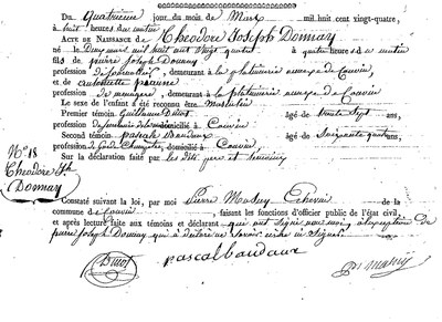 DONNAY Théodore Joseph