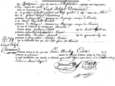 DONNIAUX Louis Joseph