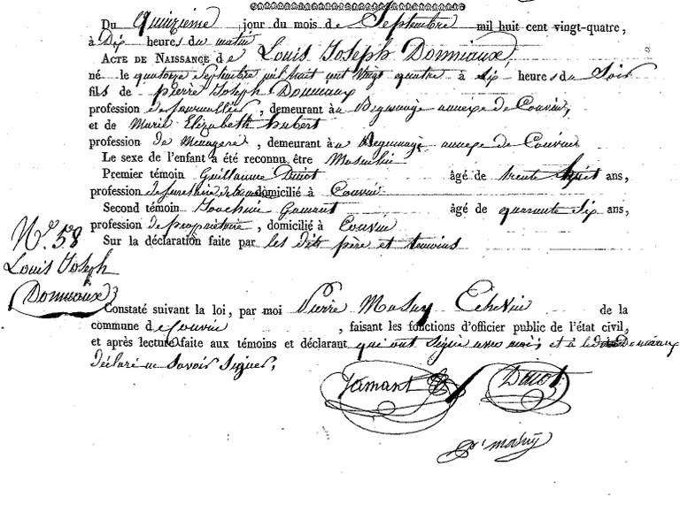 DONNIAUX Louis Joseph