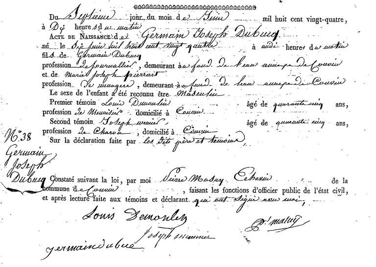 DUBUCQ Germain Joseph