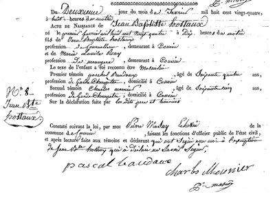 HOSTAUX Jean Baptiste