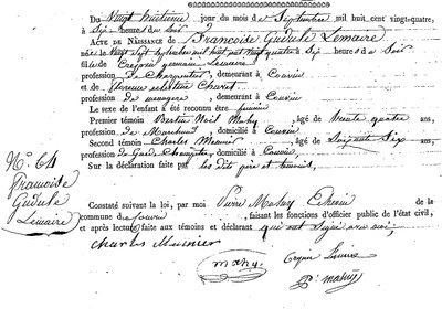 LEMAIRE Françoise Gudule