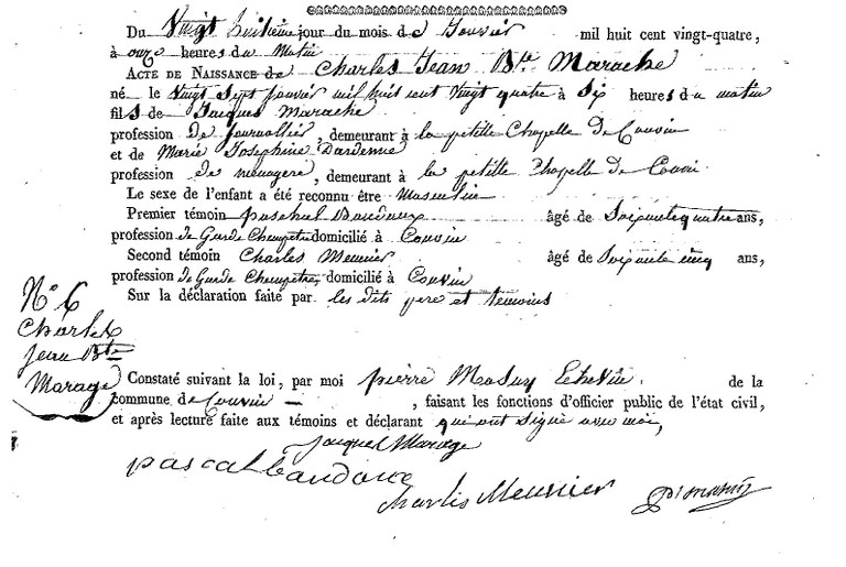 MARACHE Charles Jean Baptiste