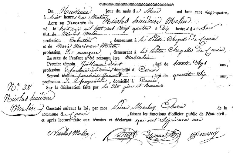 MELIN Nicolas Haidoire