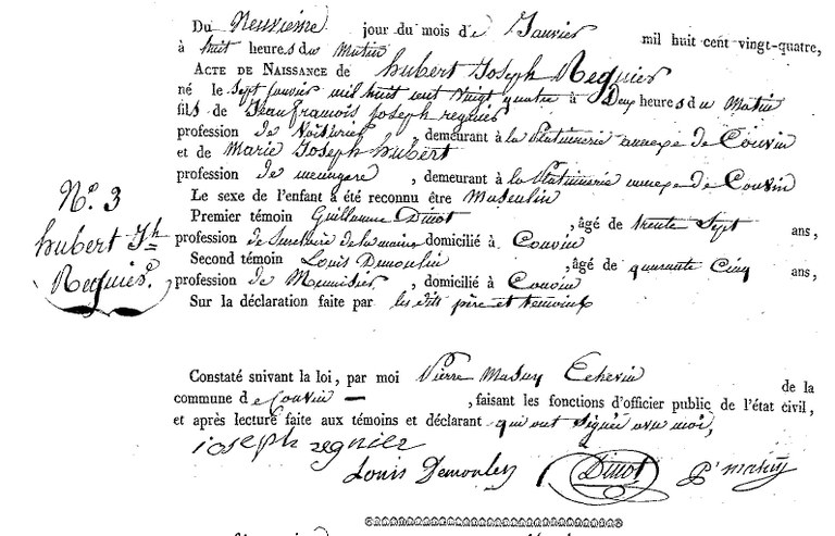 REGNIER Hubert Joseph