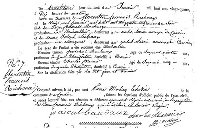 RICHOUX Florentin François