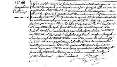 CATTIAUX Joséphine
