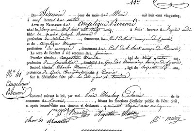 BERNARD Angélique