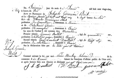 BOIS Joseph Germain