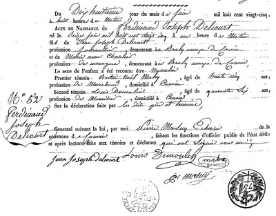 DELCOURT Ferdinand Joseph