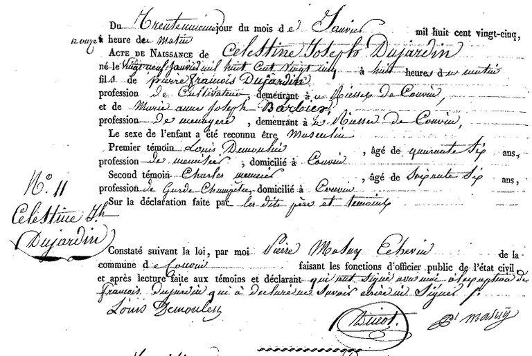 DUJARDIN Célestine Joseph