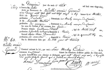 GERARD Adelle Urenie