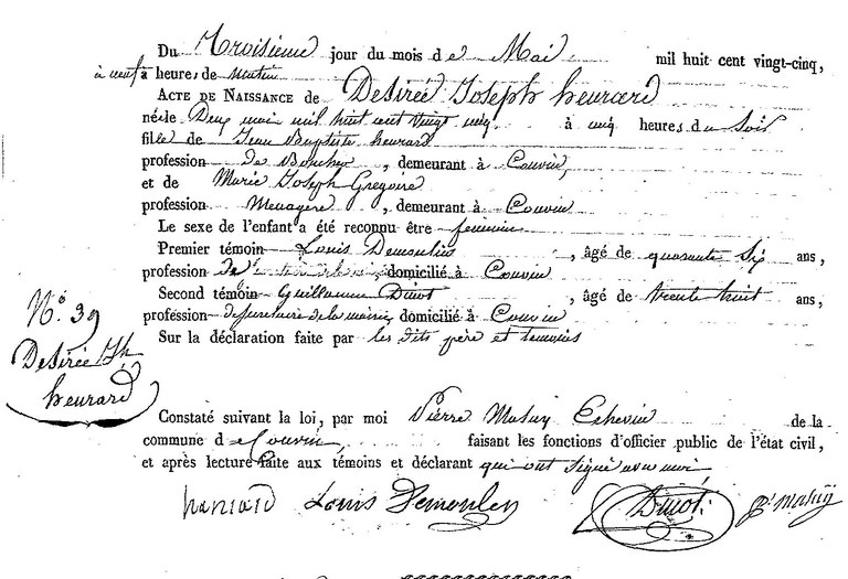 HENRARD Désirée Joseph