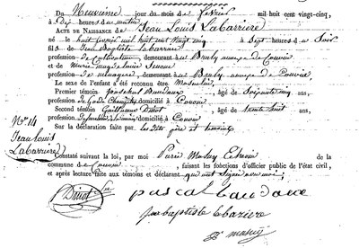 LABARIERE Jean Louis