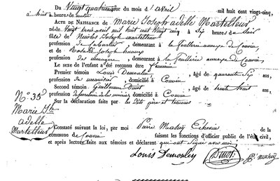 MARTELLEUR Marie Joseph Adelle