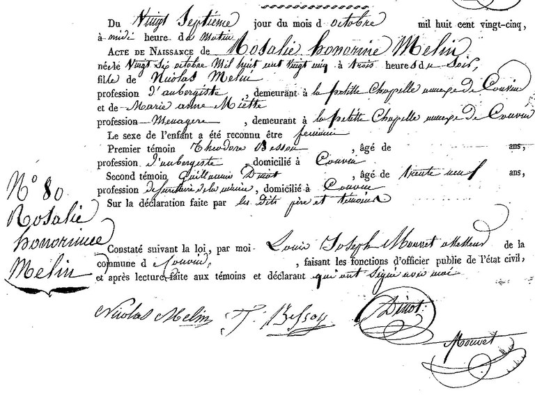 MELIN Rosalie Honorine