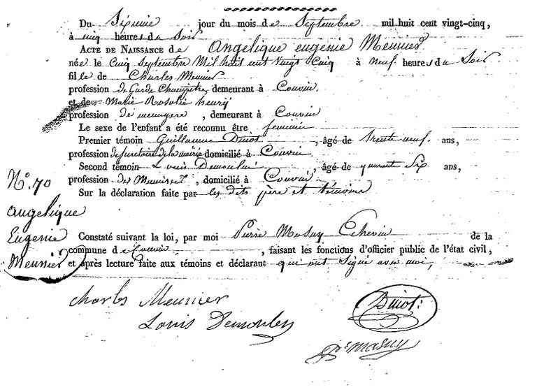 MEUNIER Angélique Eugenie
