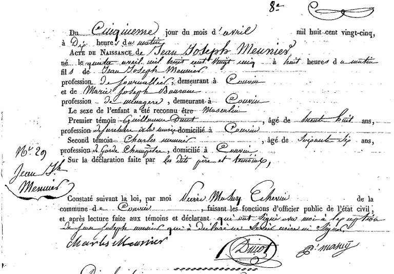 MEUNIER Jean Joseph