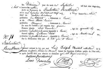 ROUSSAUX Lambertine