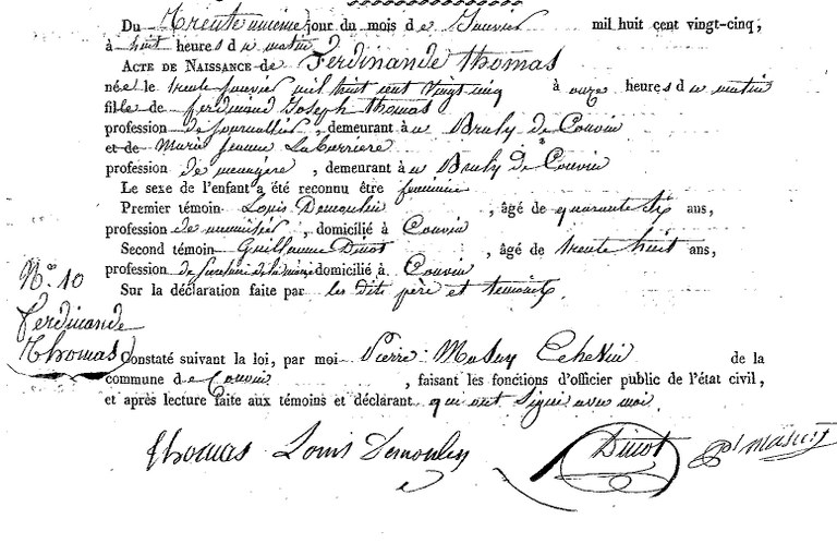 THOMAS Ferdinande