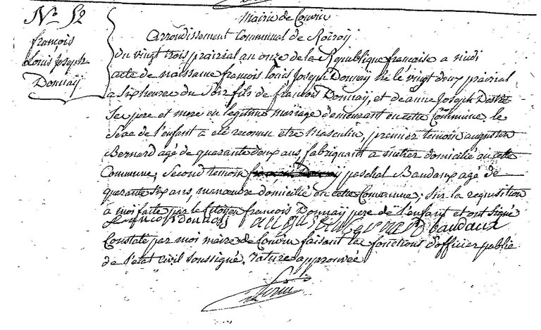 DONNAY François Louis Joseph