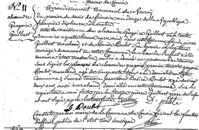 GUILBERT Alexandre Gregoire