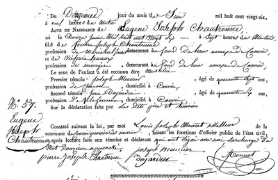 CHANTRENNE Eugène Joseph