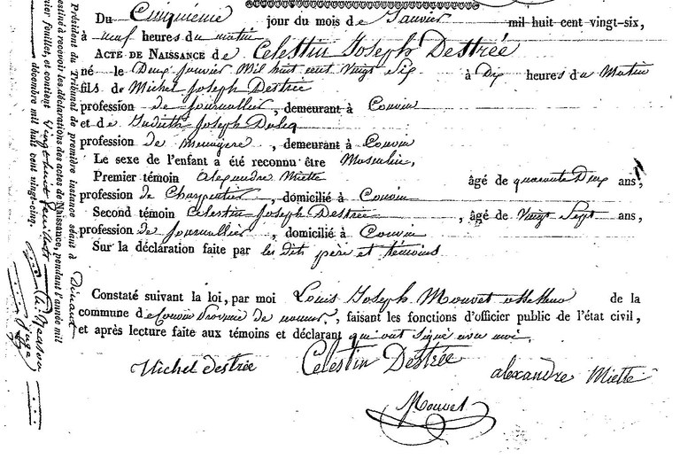 DESTREE Célestin Joseph