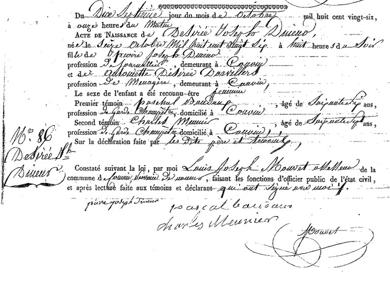 DINEUR Désirée Joseph