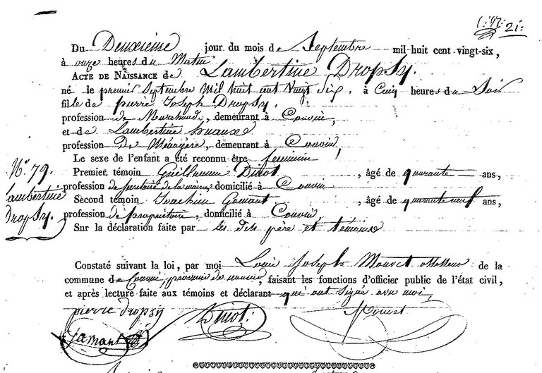 DROPSY Lambertine