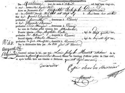 DUJARDIN Auguste Joseph