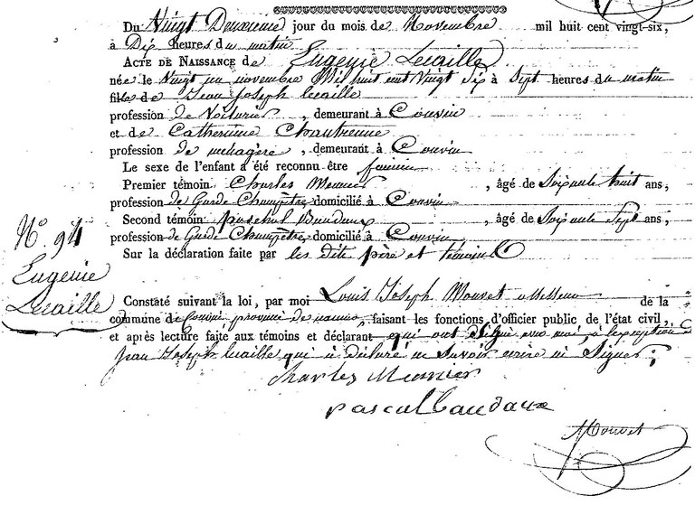 LECAILLE Eugénie