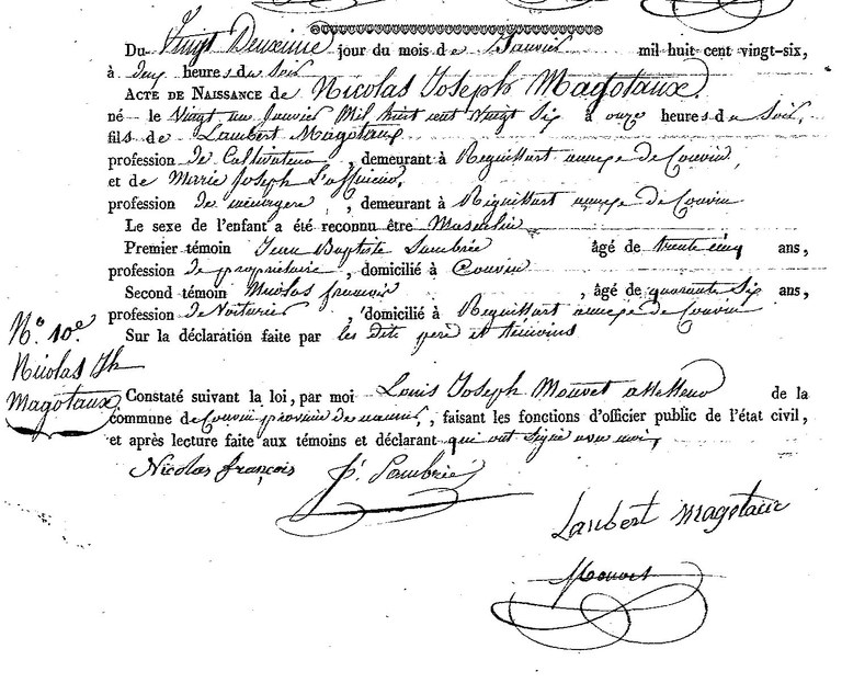 MAGOTAUX Nicolas Joseph