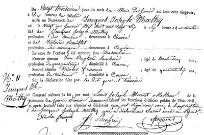 MATHY Jacques Joseph