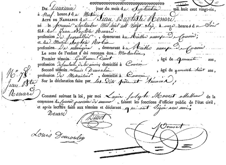 RENARD Jean Baptiste