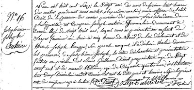 ANTOINE Josephine Joseph