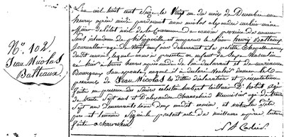 BALTEAUX Jean Nicolas