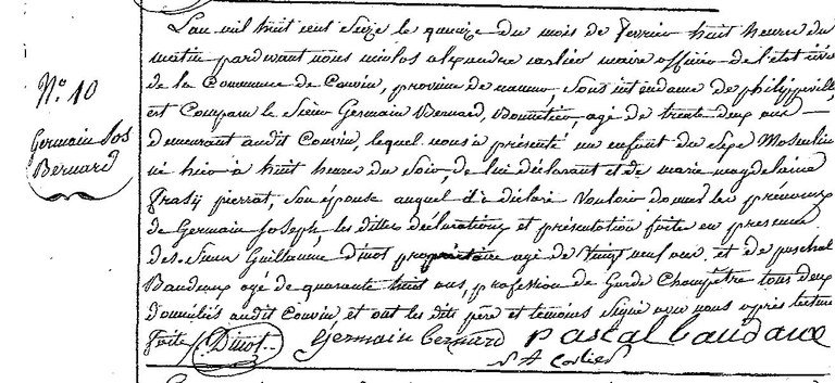 BERNARD Germain Joseph