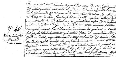 BIARD Lambertine Joseph