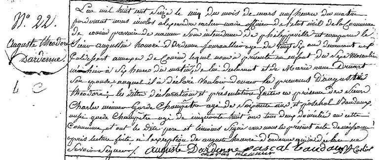 DARDENNE Auguste Théodore