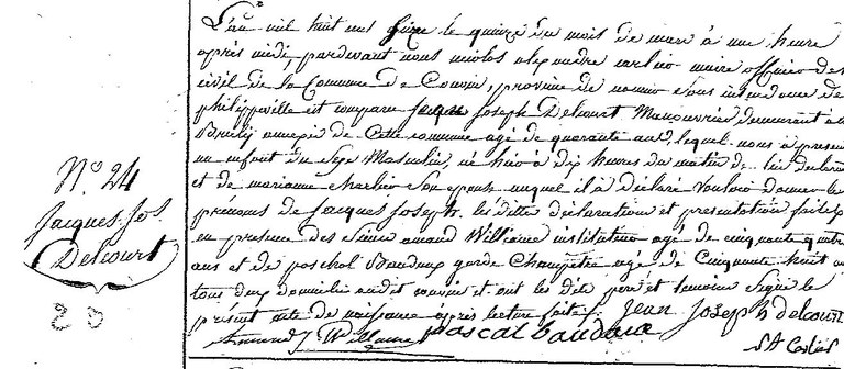 DELCOURT Jacques Joseph