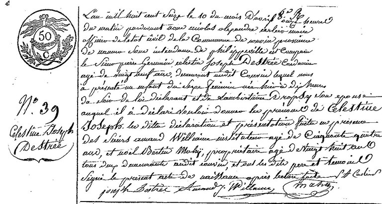 DESTREE Célestin Joseph