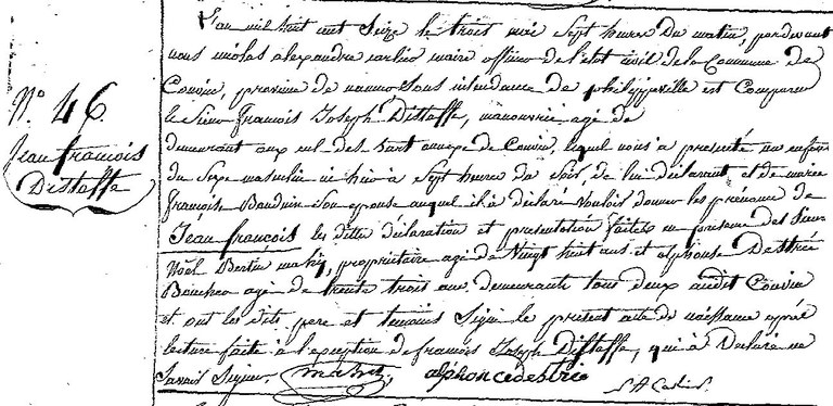 DISTAFFE Jean François