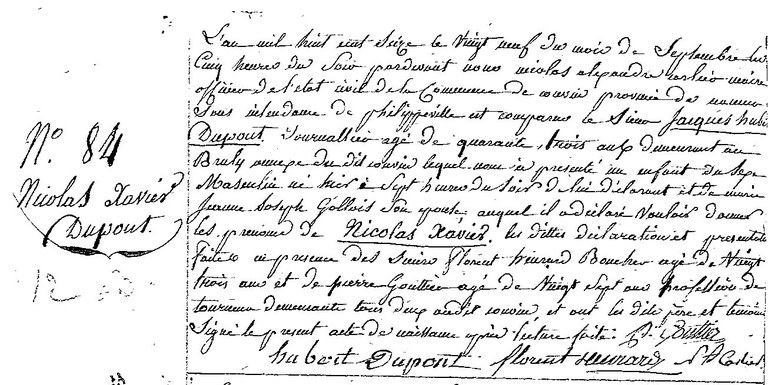 DUPONT Nicolas Xavier