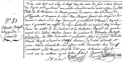 GEORIS Charles Joseph Alexandre