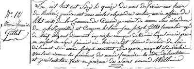 GILLET Marie Françoise