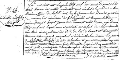 HAYOT Célestin Adolphe