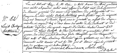 HOSTAUX Louis Joseph